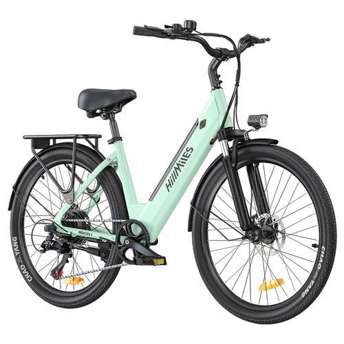 Vélo Électrique Hillmiles Milecity1, Moteur 250 W, Batterie 36 V 13 Ah, Pneu 26 Pouces, Vitesse Maximale 32 Km/H, Autonomie Maximale De 100 Km