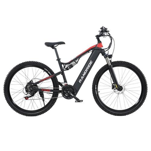 Randride Yg90b Vélo Électrique 1000w Moteur 45km/H Vitesse Max 48v 17ah Batterie 70-90km Portée Max 27.5*2.4'' Pneus Cst 120kg Charge Micronew 27 Vitesses