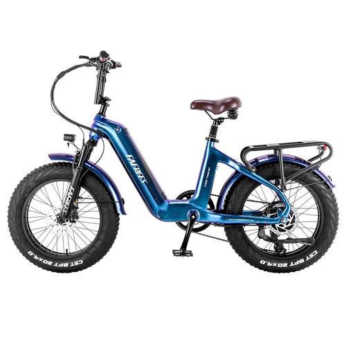 Fafrees F20 Master Vélo Électrique 20*4.0 Pouces Pneu Pneumatique 500w Entraînement Arrière 25 Km/H Vitesse Maximale 48 V 22.5ah Batterie 140-160 Km Portée-Bleu