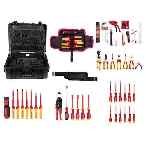 PARKSIDE Coffret d'outils d'électricien, 83 pièces